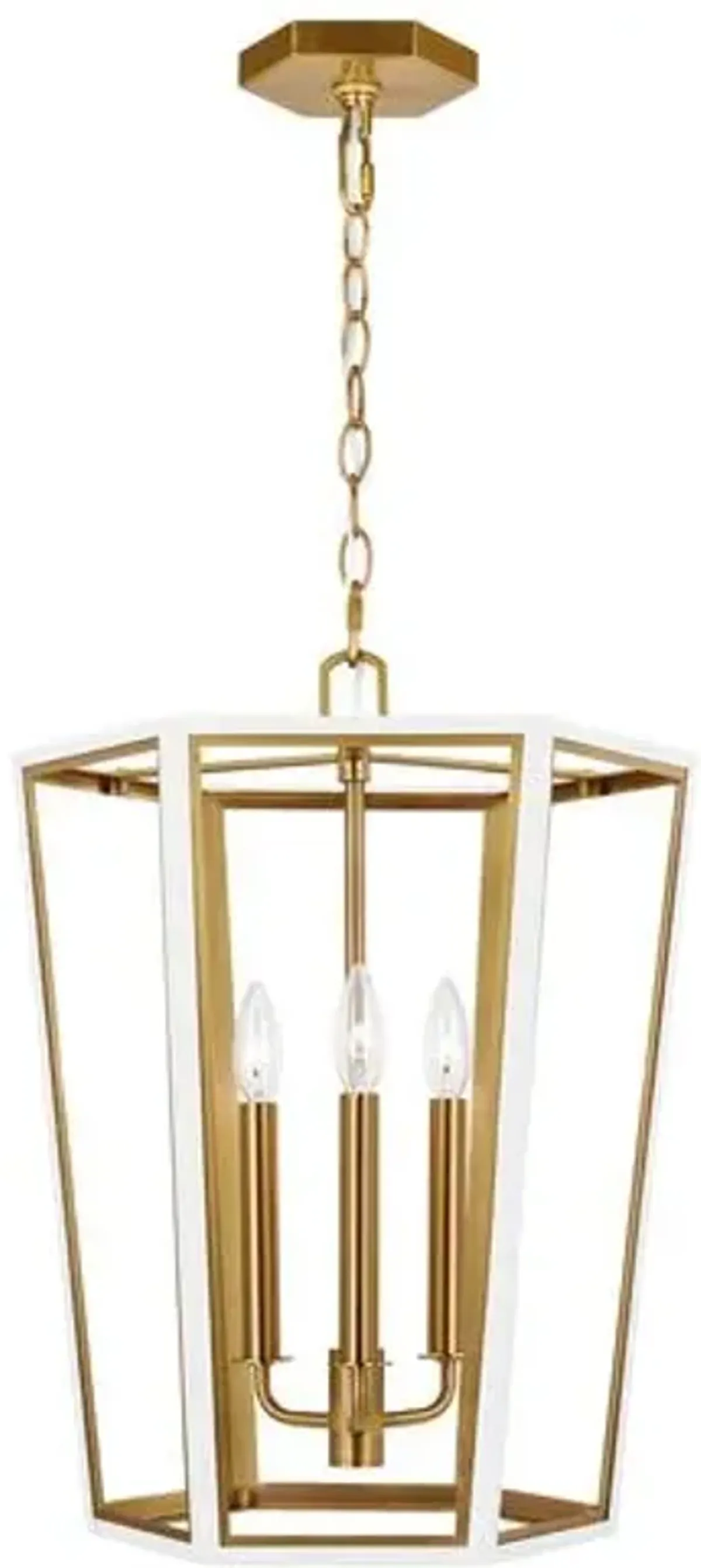 Visual Comfort - Curt Small Lantern - White