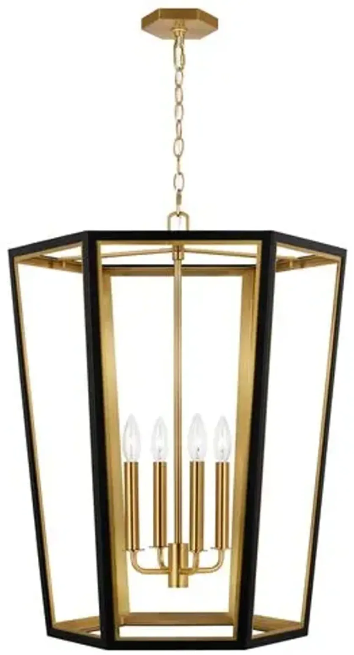 Visual Comfort - Curt Medium Lantern - Black