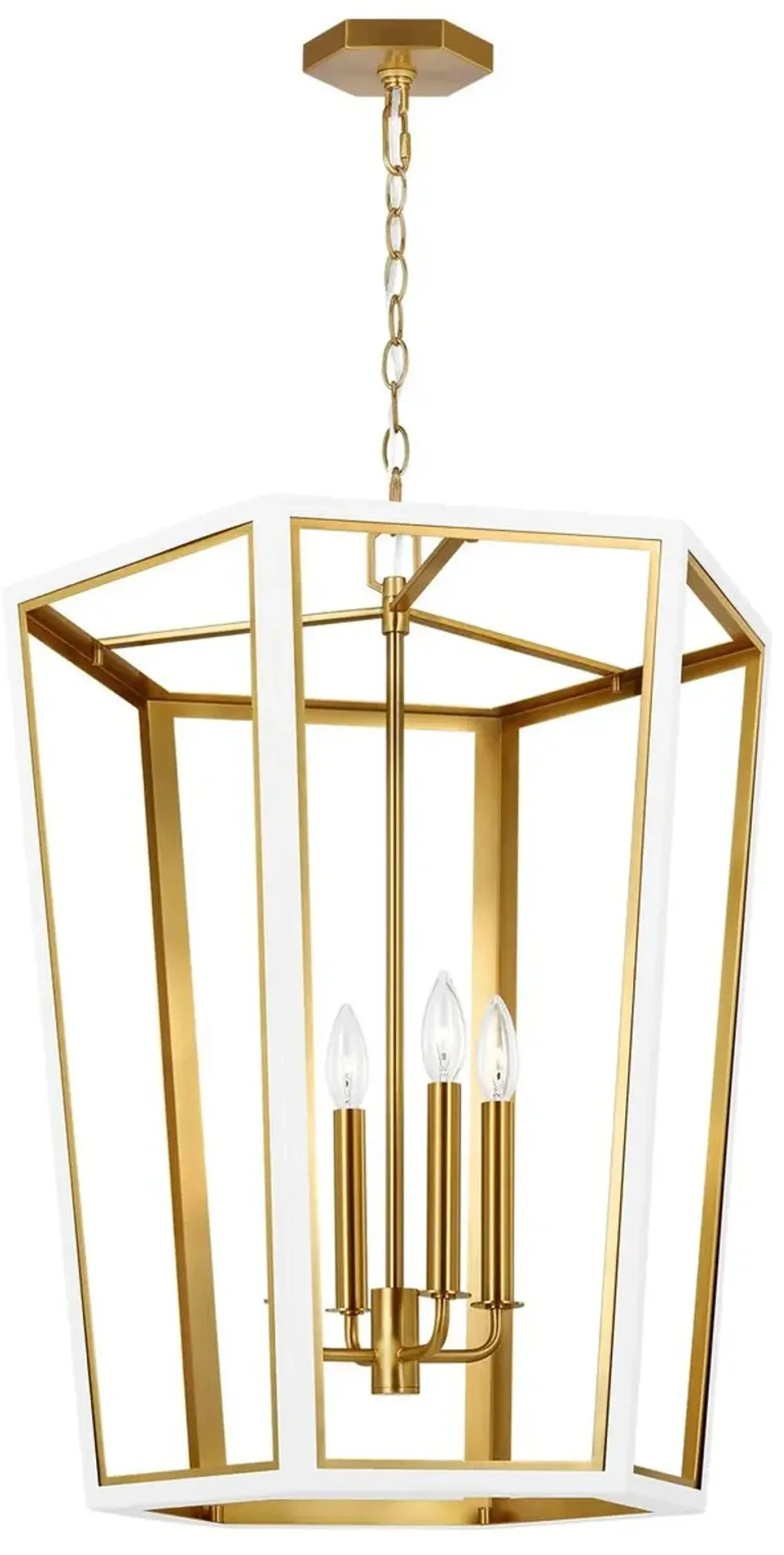 Visual Comfort - Curt Medium Lantern - White