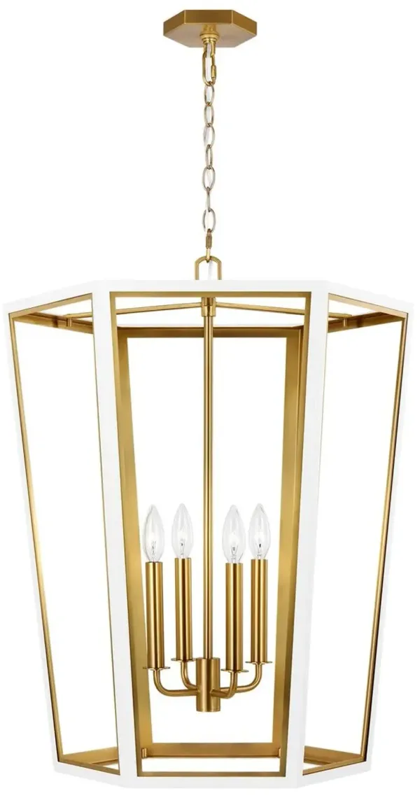 Visual Comfort - Curt Medium Lantern - White