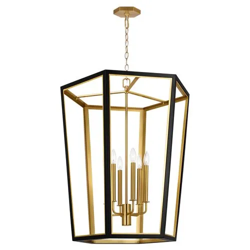 Visual Comfort - Curt Large Lantern - Black