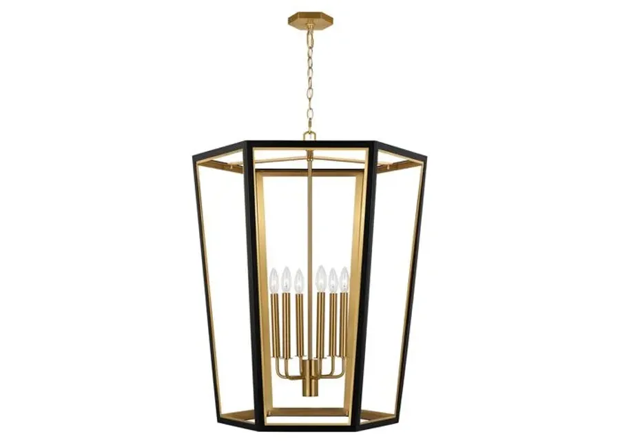 Visual Comfort - Curt Large Lantern - Black