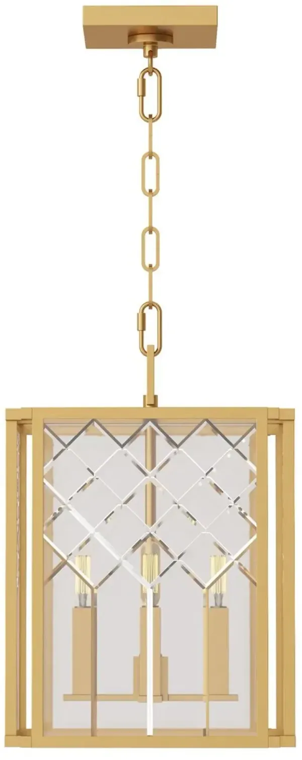 Visual Comfort - Erro Small Lantern - Burnished Brass - Gold