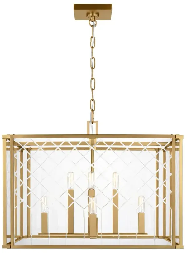 Visual Comfort - Erro Large Lantern - Burnished Brass - Gold