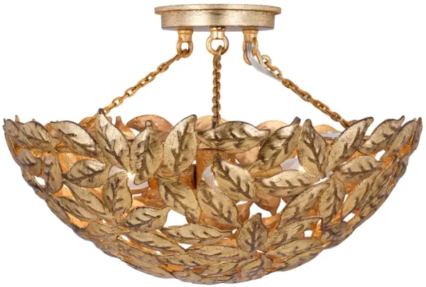 Visual Comfort - Kelan Semi Flush Mount - Gold