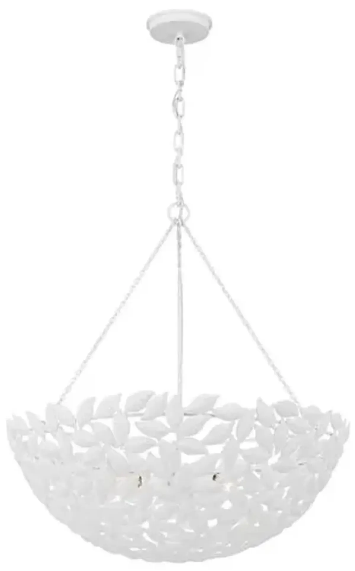 Visual Comfort - Kelan Large Pendant - White