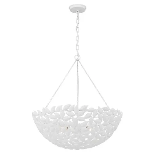 Visual Comfort - Kelan Large Pendant - White