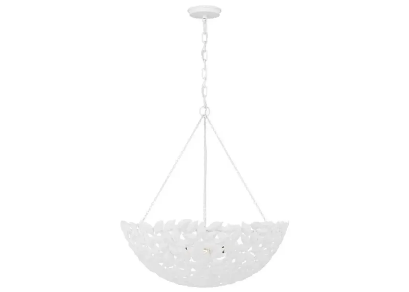 Visual Comfort - Kelan Large Pendant - White