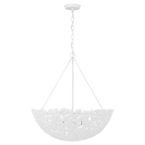 Visual Comfort - Kelan Large Pendant - White