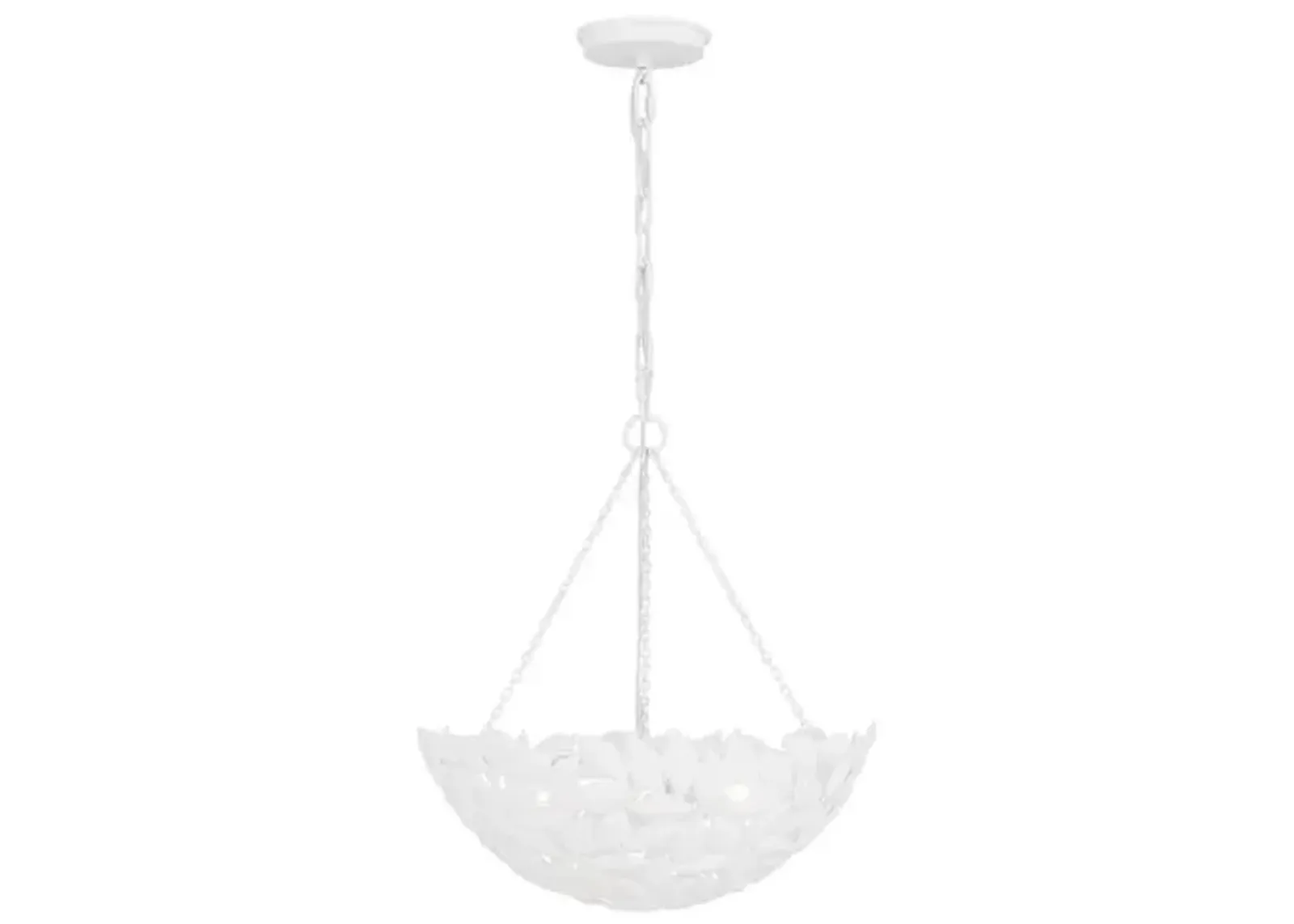 Visual Comfort - Kelan Small Pendant - White