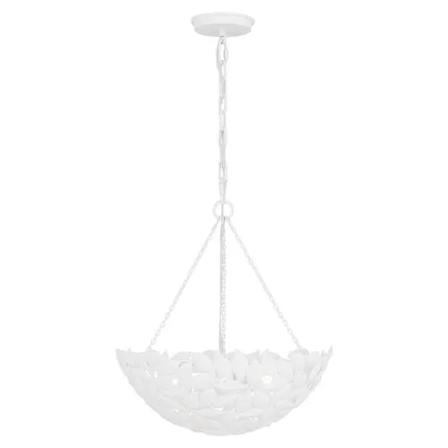 Visual Comfort - Kelan Small Pendant - White