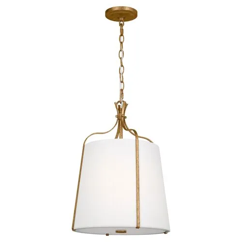 Visual Comfort - Leander Small Hanging Shade - Gold