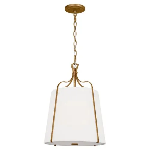 Visual Comfort - Leander Small Hanging Shade - Gold