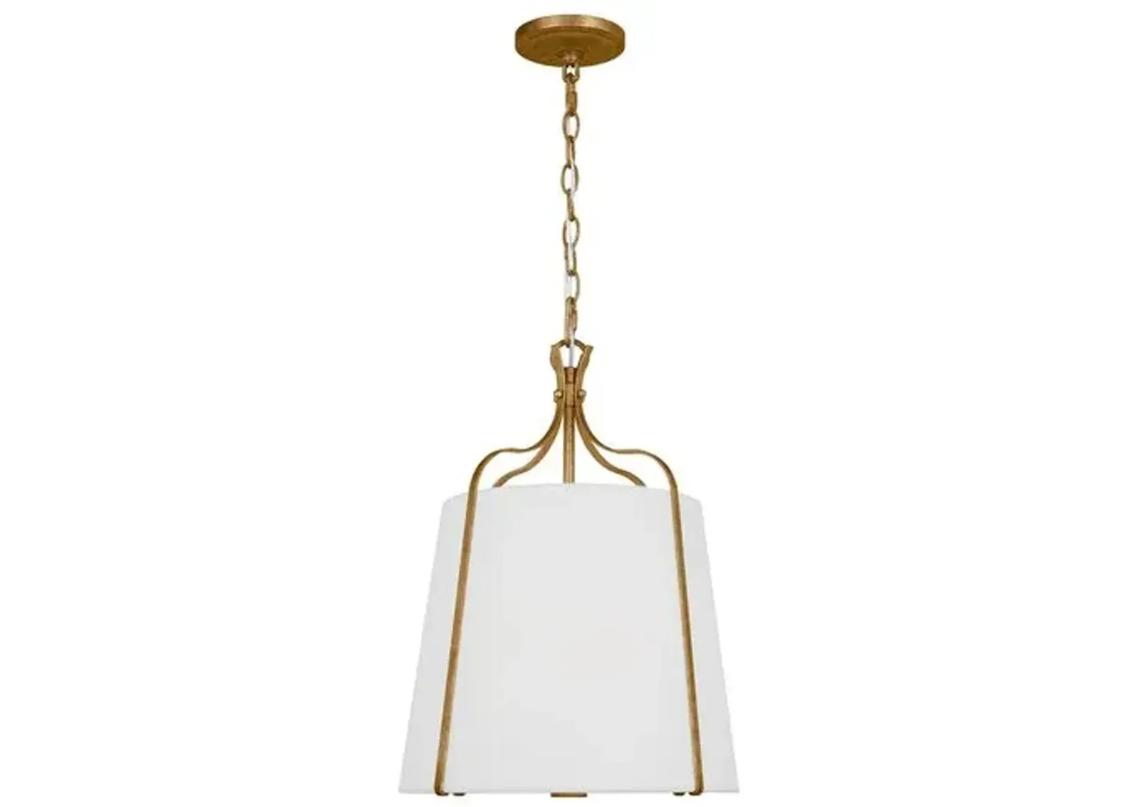 Visual Comfort - Leander Small Hanging Shade - Gold