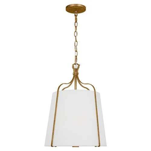 Visual Comfort - Leander Small Hanging Shade - Gold