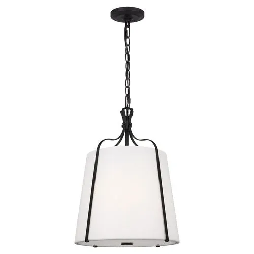 Visual Comfort - Leander Small Hanging Shade - Black