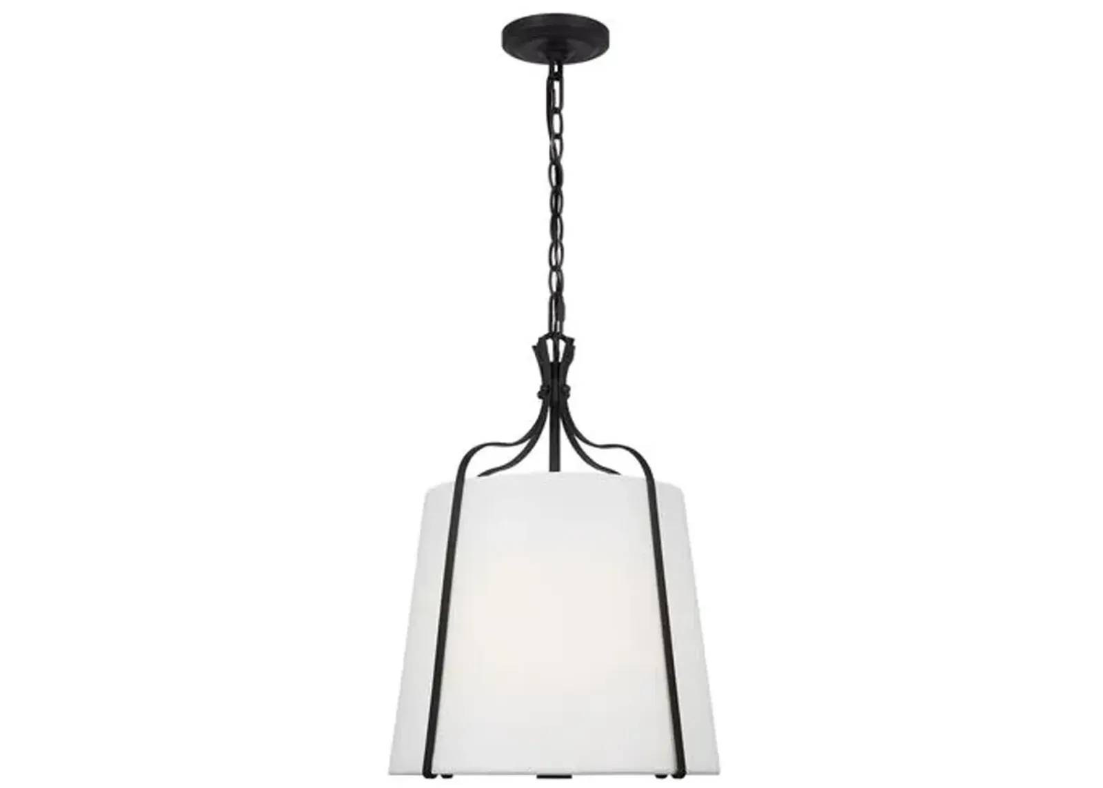 Visual Comfort - Leander Small Hanging Shade - Black