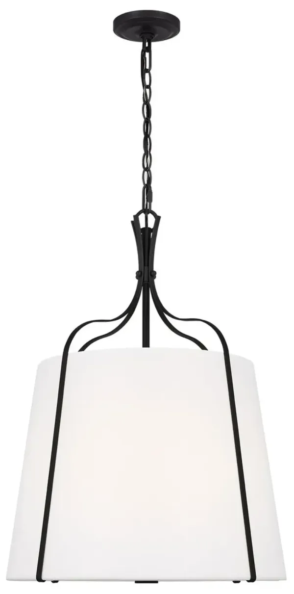 Visual Comfort - Leander Medium Hanging Shade - Black