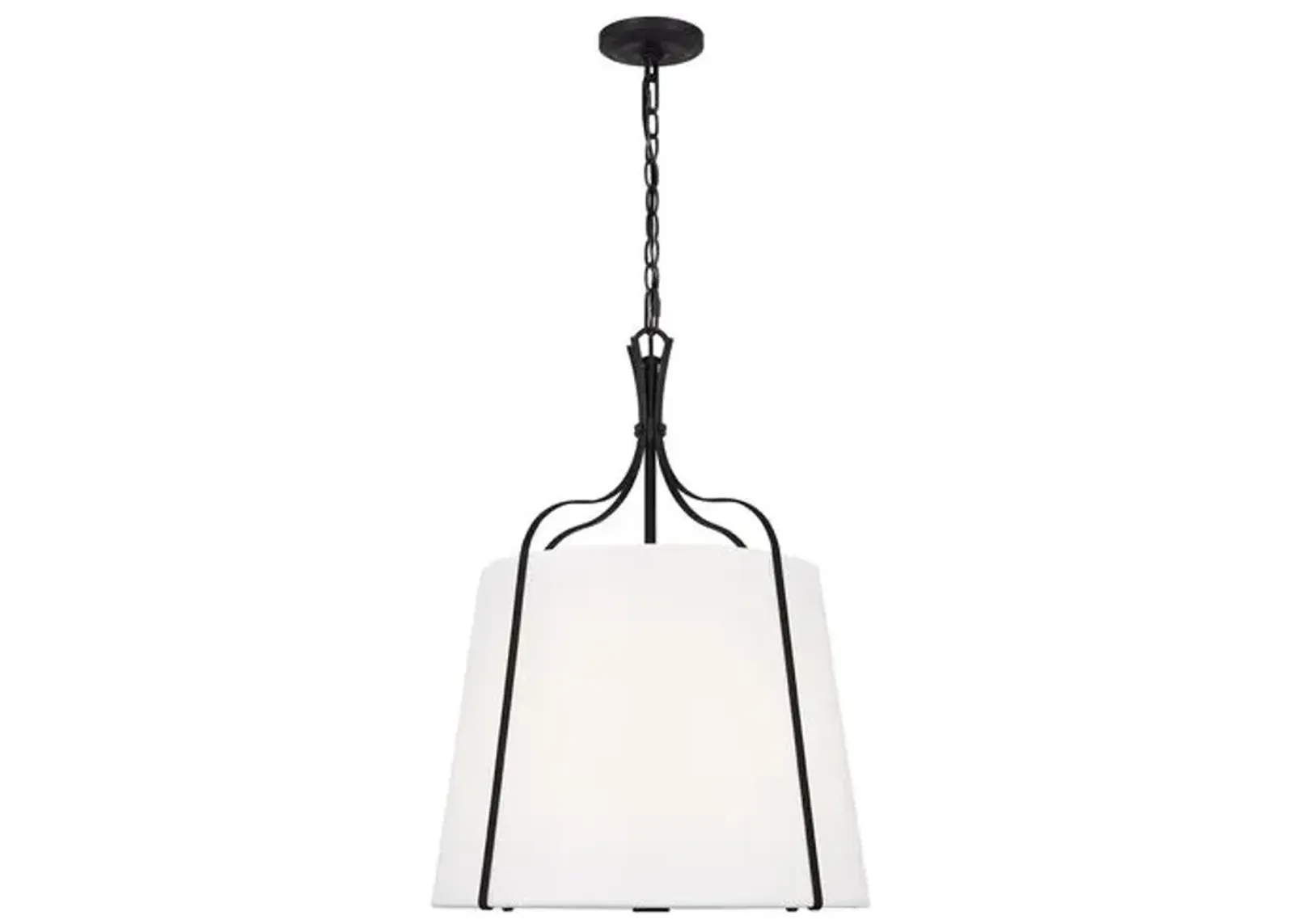 Visual Comfort - Leander Medium Hanging Shade - Black