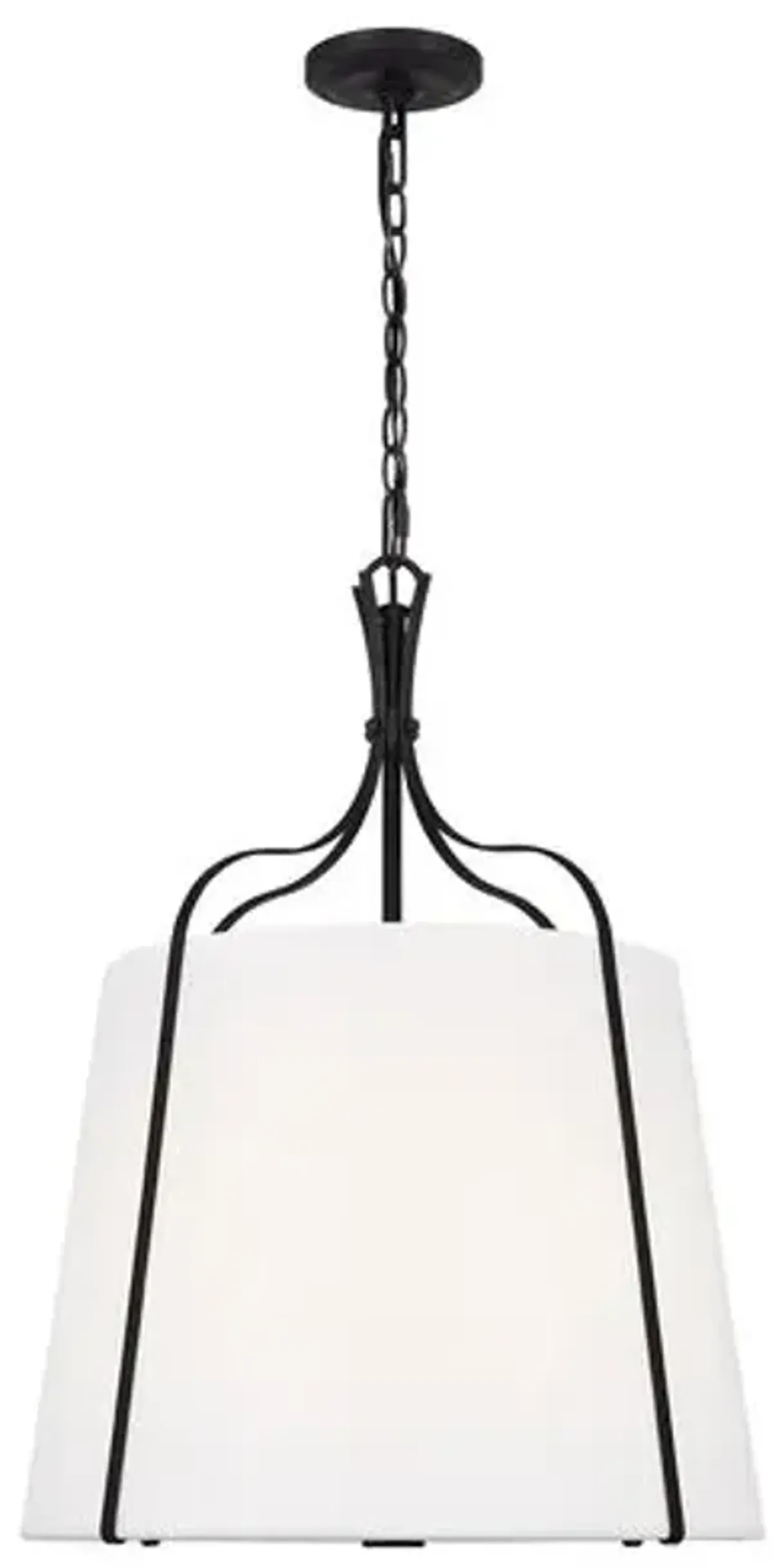 Visual Comfort - Leander Medium Hanging Shade - Black