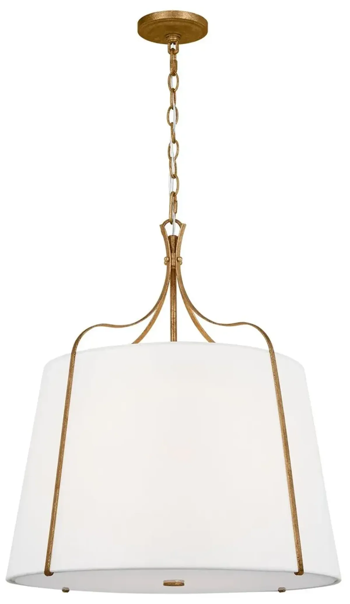 Visual Comfort - Leander Large Hanging Shade - Gold