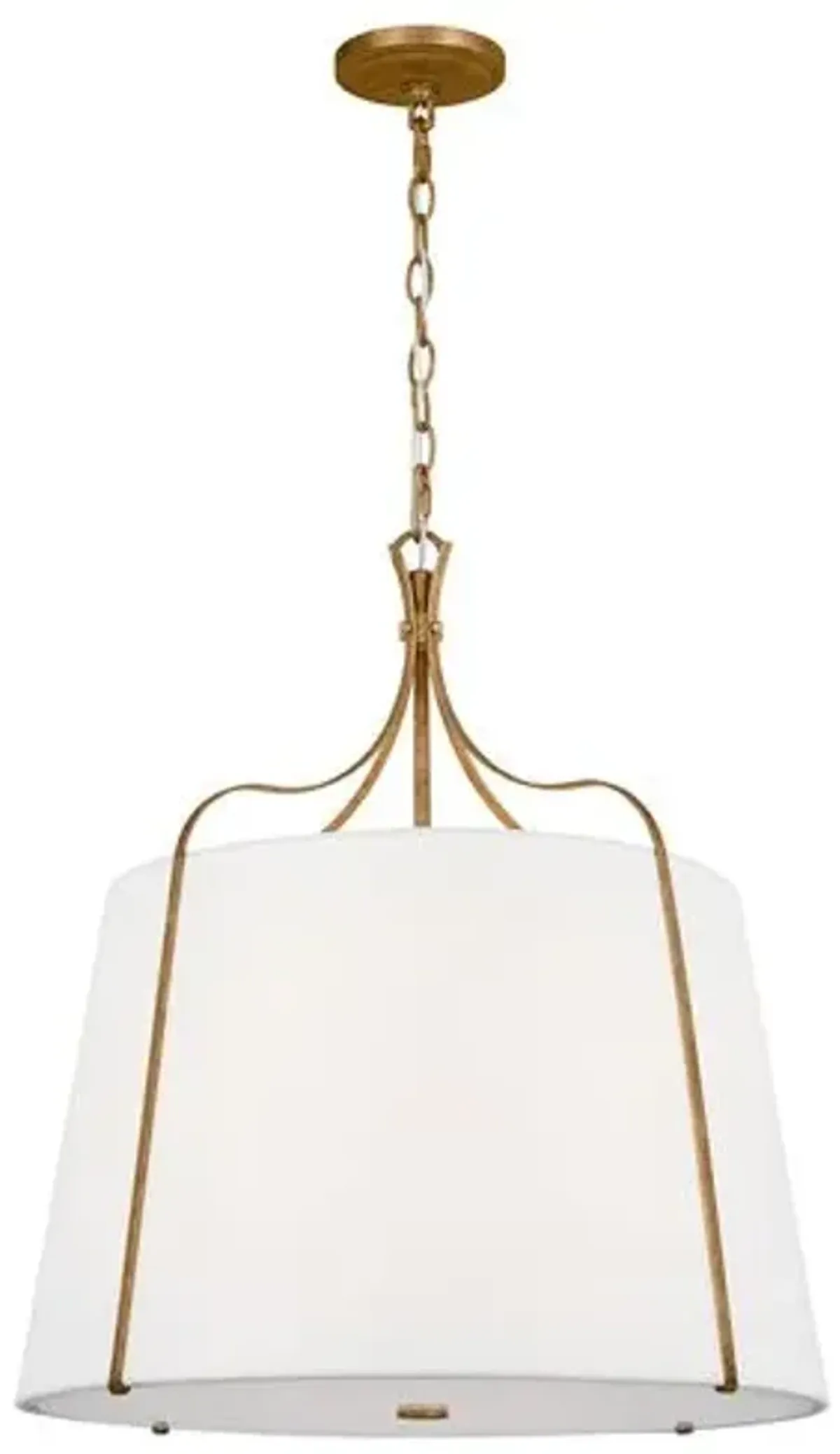 Visual Comfort - Leander Large Hanging Shade - Gold