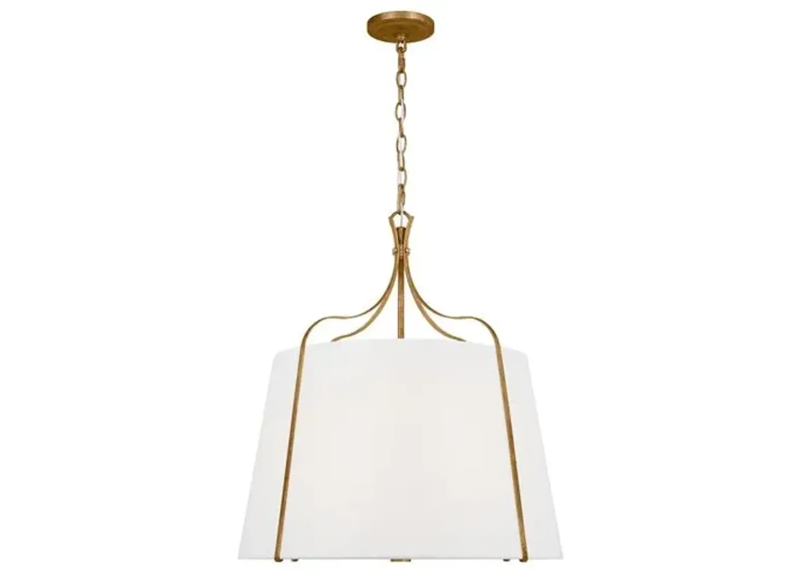 Visual Comfort - Leander Large Hanging Shade - Gold