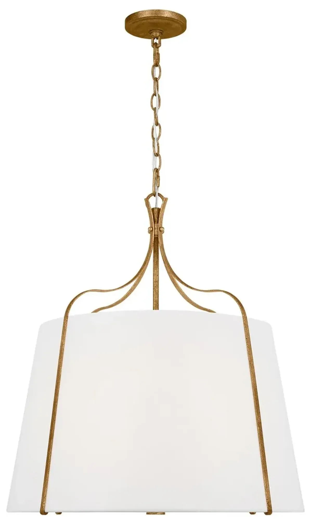 Visual Comfort - Leander Large Hanging Shade - Gold