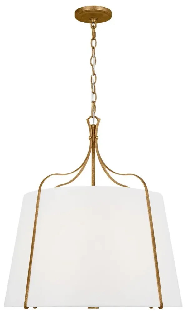 Visual Comfort - Leander Large Hanging Shade - Gold