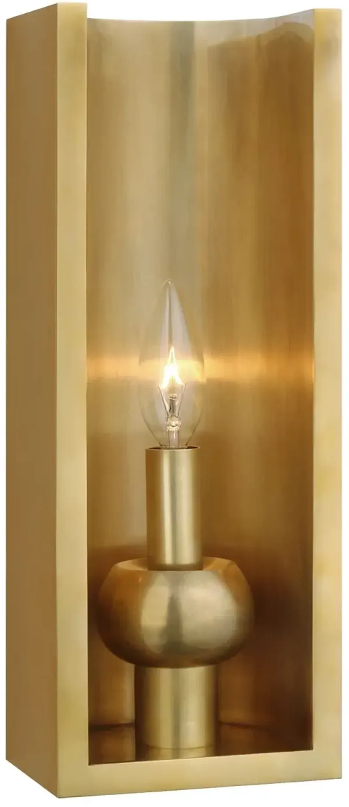 Visual Comfort - Comtesse Medium Shield Wall Sconce - Gold