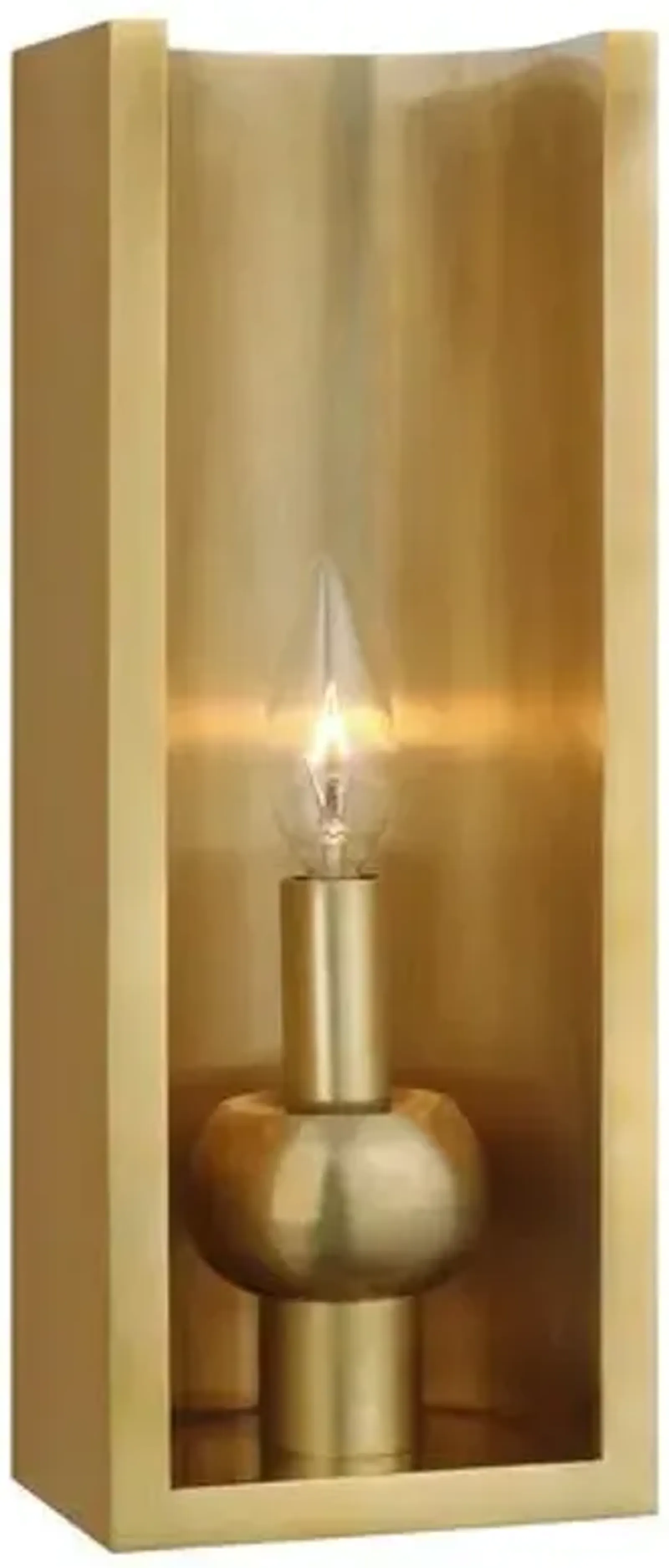 Visual Comfort - Comtesse Medium Shield Wall Sconce - Gold