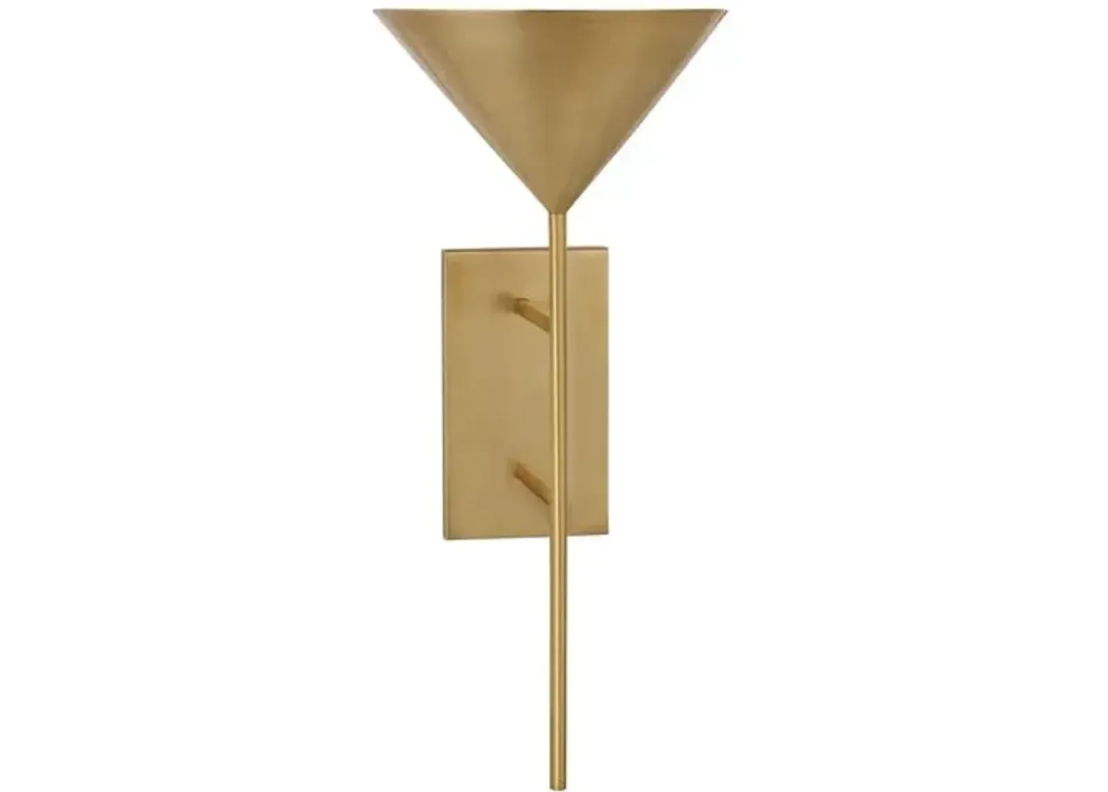 Visual Comfort - Orsay Medium Uplight Wall Sconce - Gold