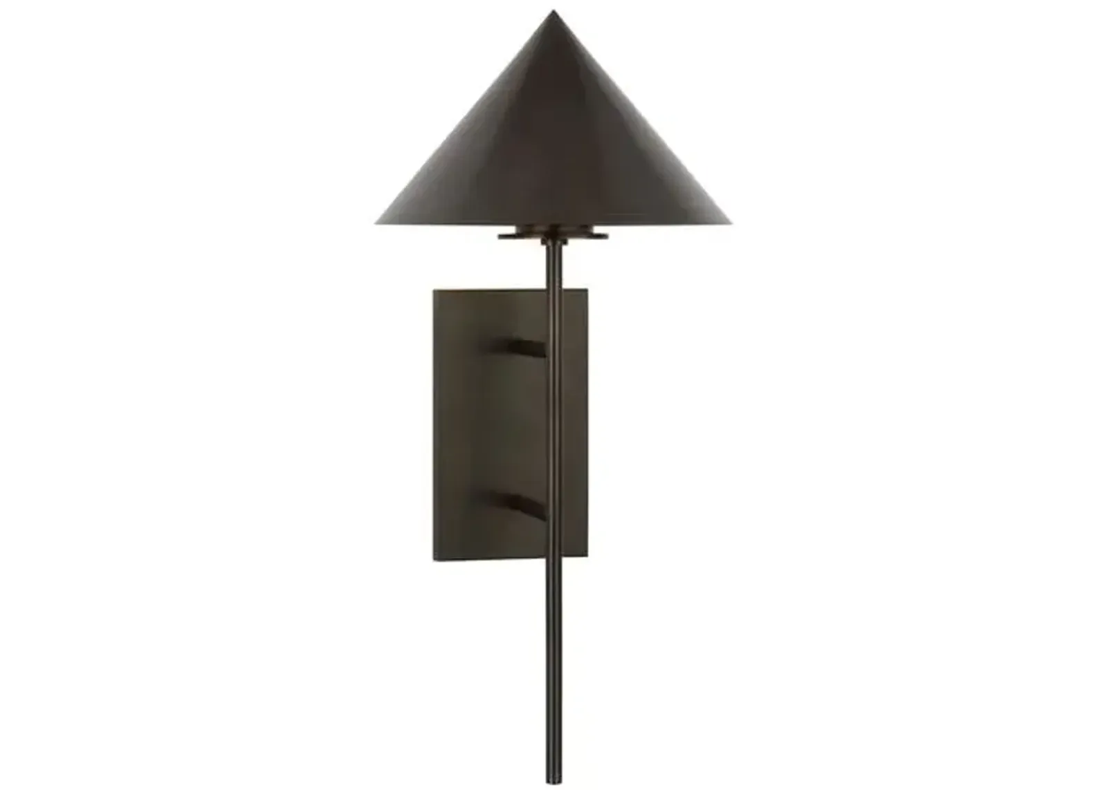 Visual Comfort - Orsay Medium Downlight Wall Sconce - Black