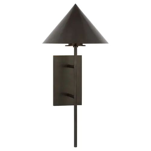 Visual Comfort - Orsay Medium Downlight Wall Sconce - Black