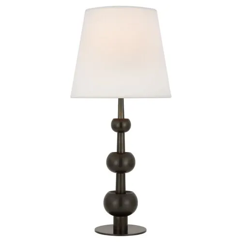 Visual Comfort - Comtesse Medium Triple Table Lamp - Black