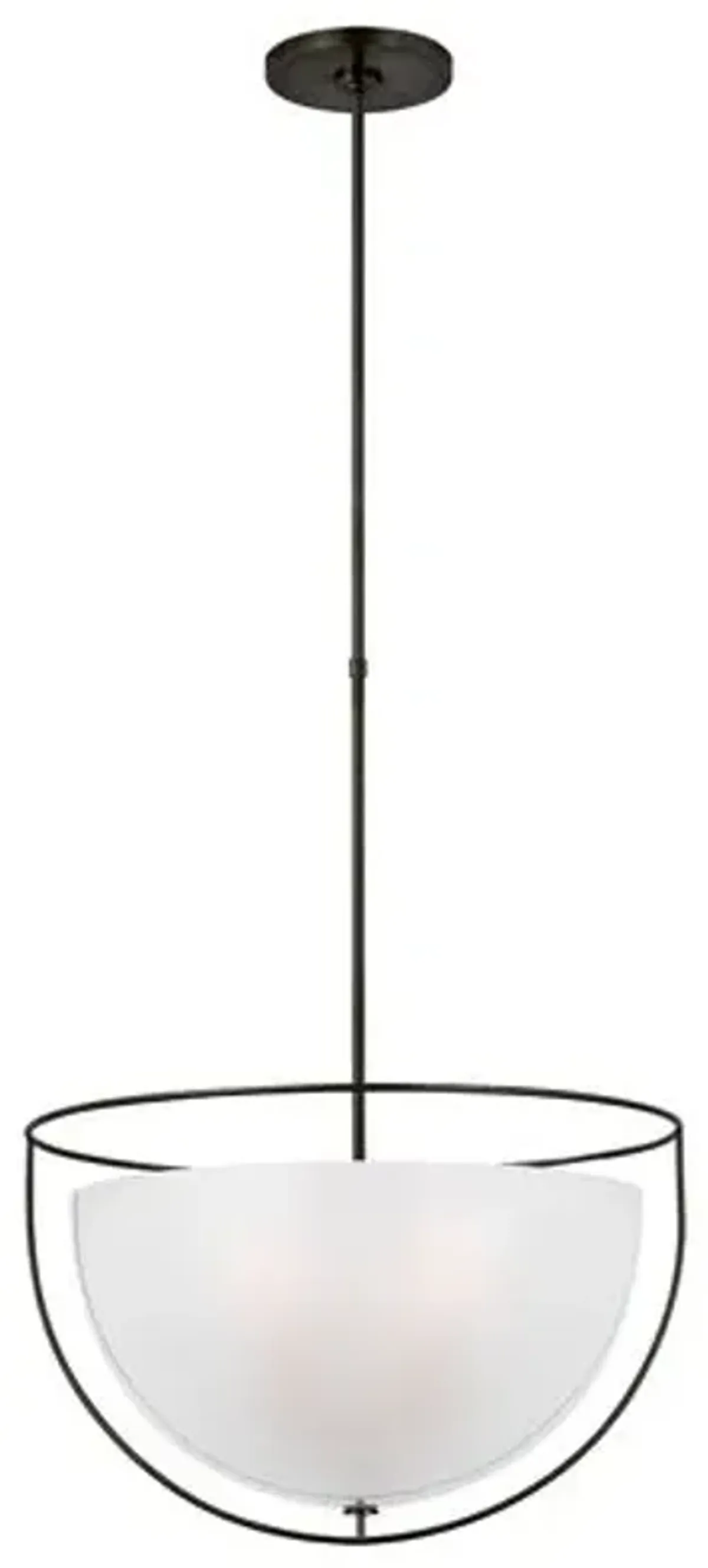 Visual Comfort - Odeon Large Pendant - Black