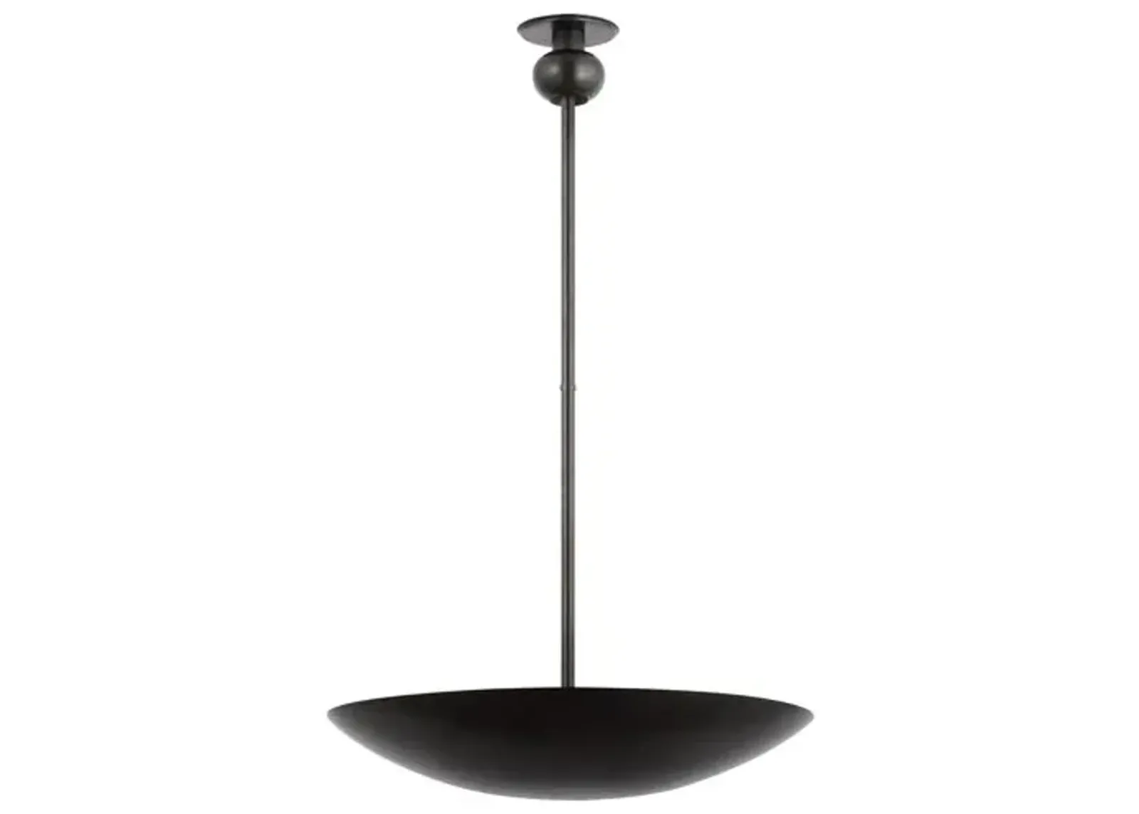 Visual Comfort - Comtesse Medium Chandelier - Black