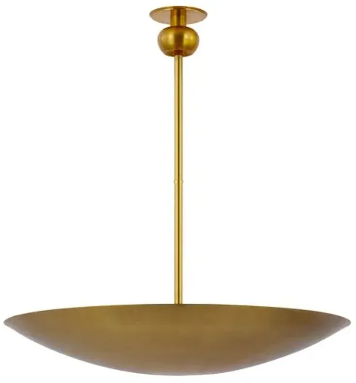 Visual Comfort - Comtesse XL Uplight Chandelier - Gold