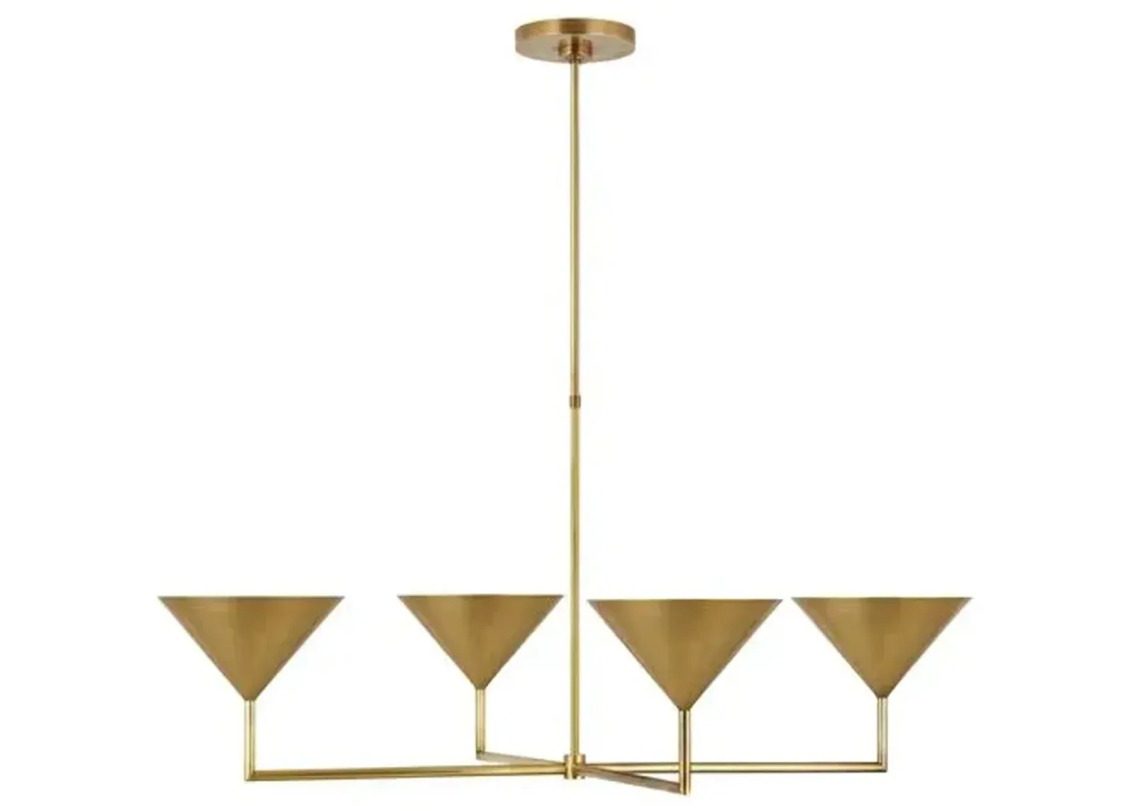 Visual Comfort - Orsay XL Chandelier - Gold