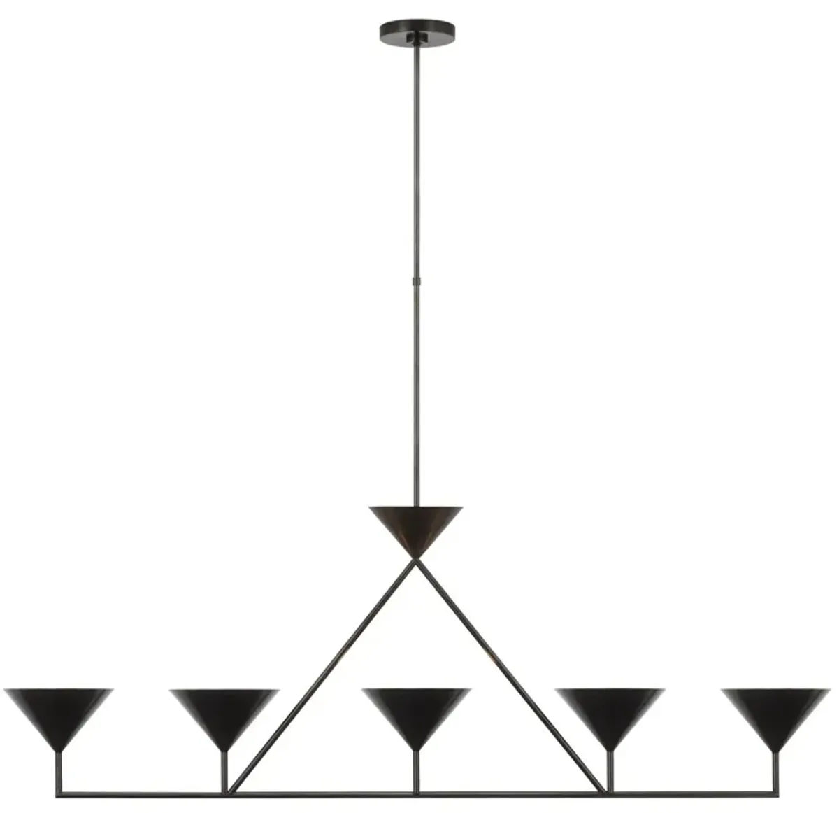 Visual Comfort - Orsay XL 5-Light Chandelier - Black