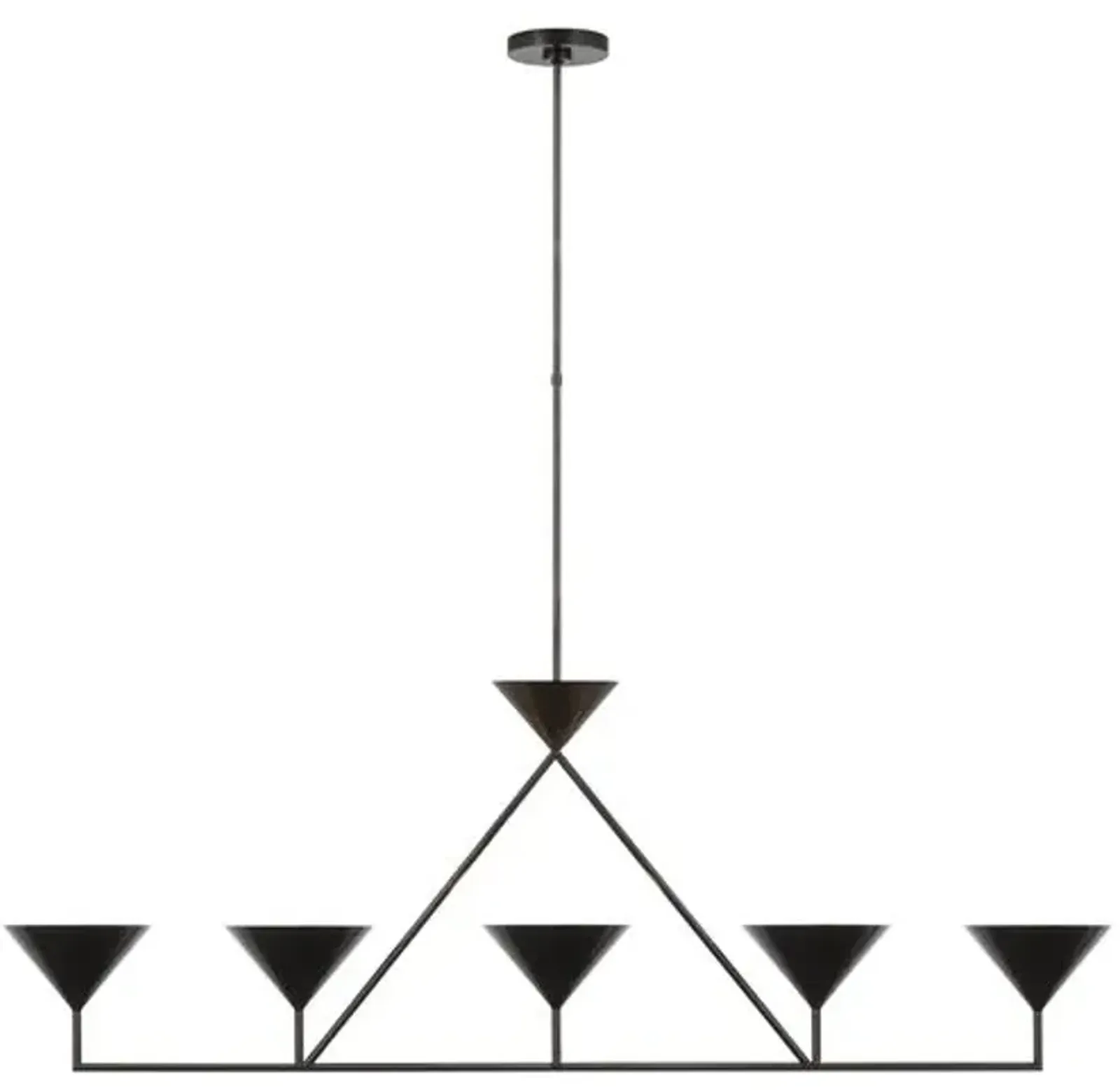 Visual Comfort - Orsay XL 5-Light Chandelier - Black