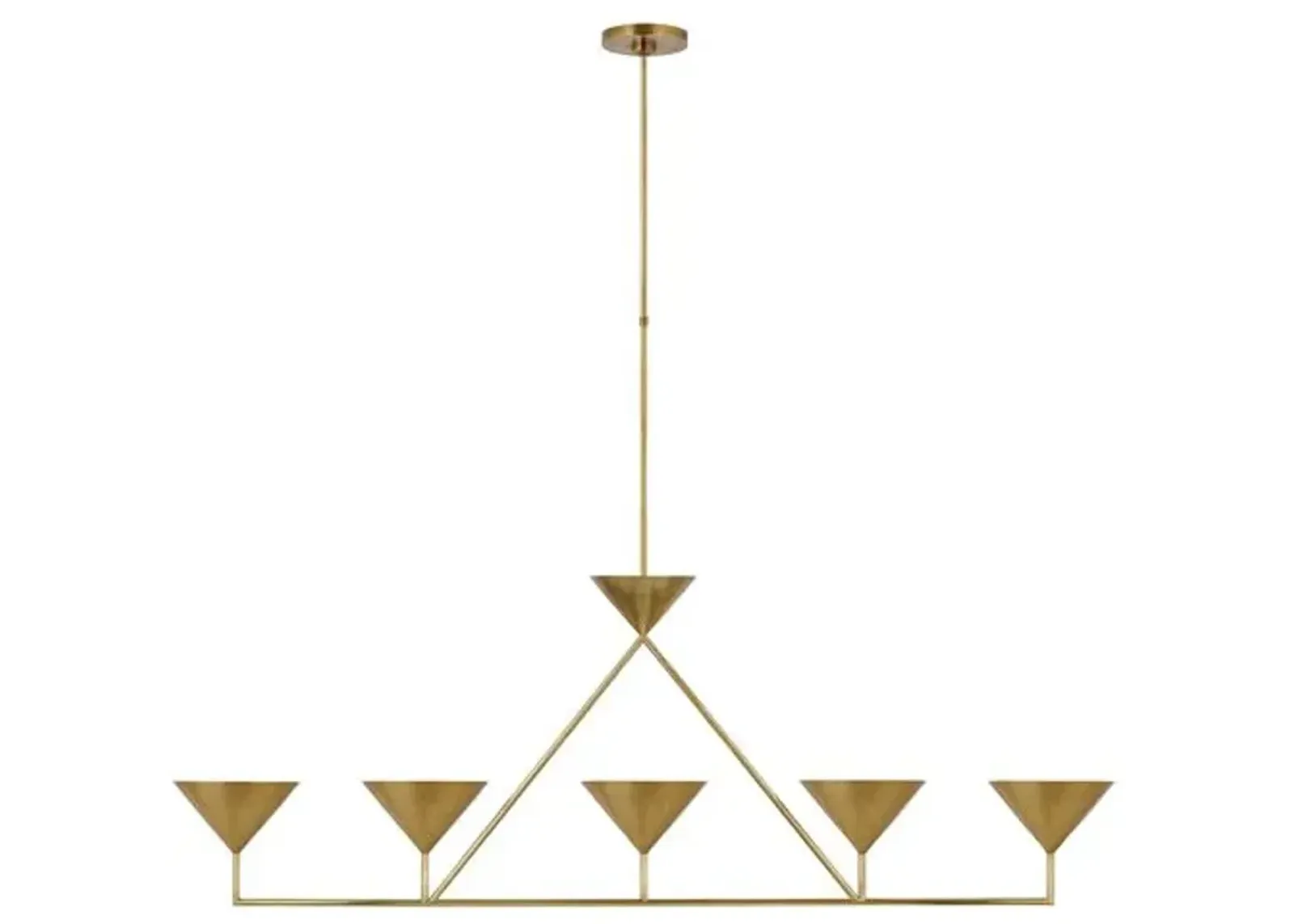 Visual Comfort - Orsay XL 5-Light Chandelier - Gold