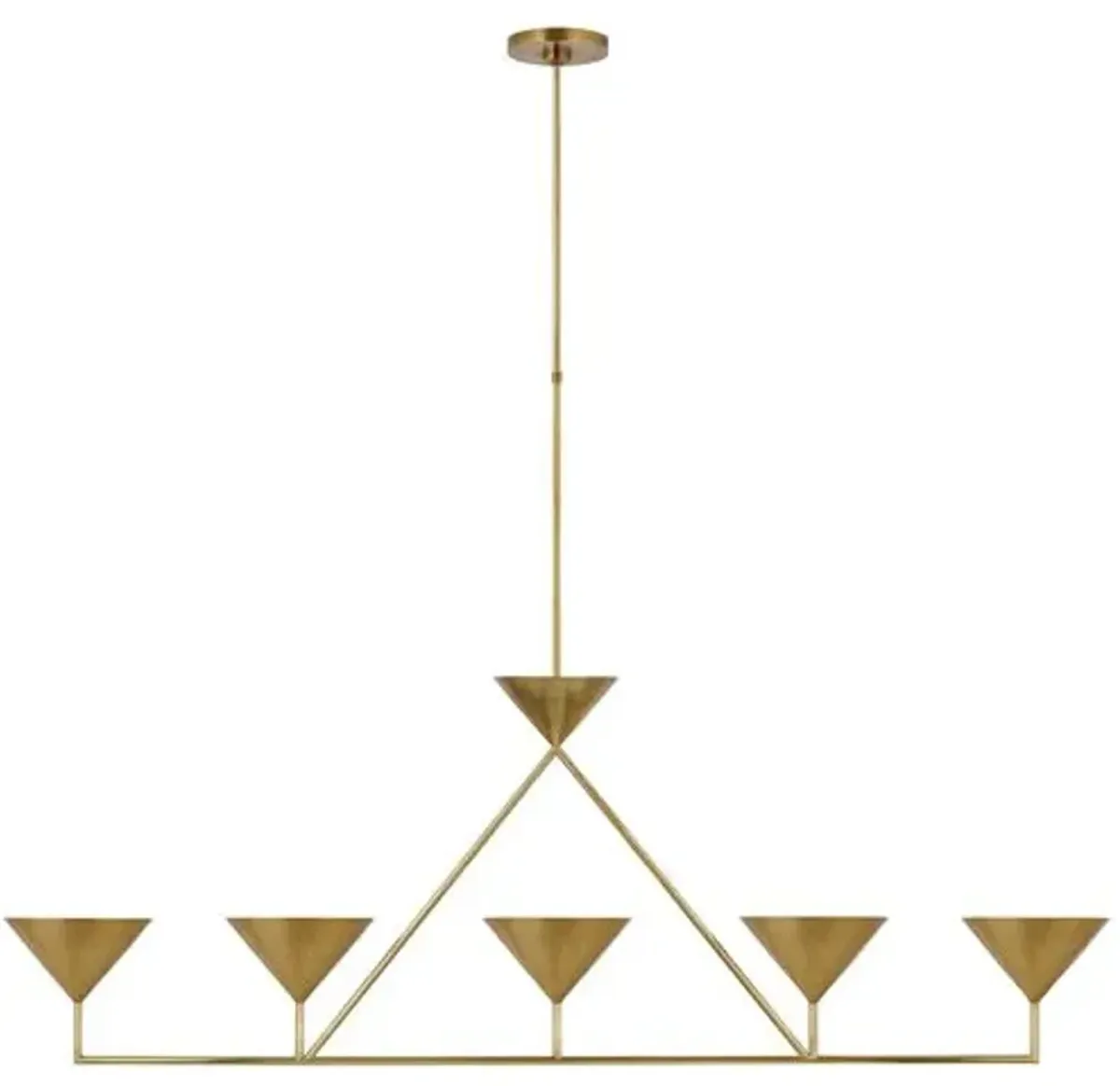 Visual Comfort - Orsay XL 5-Light Chandelier - Gold