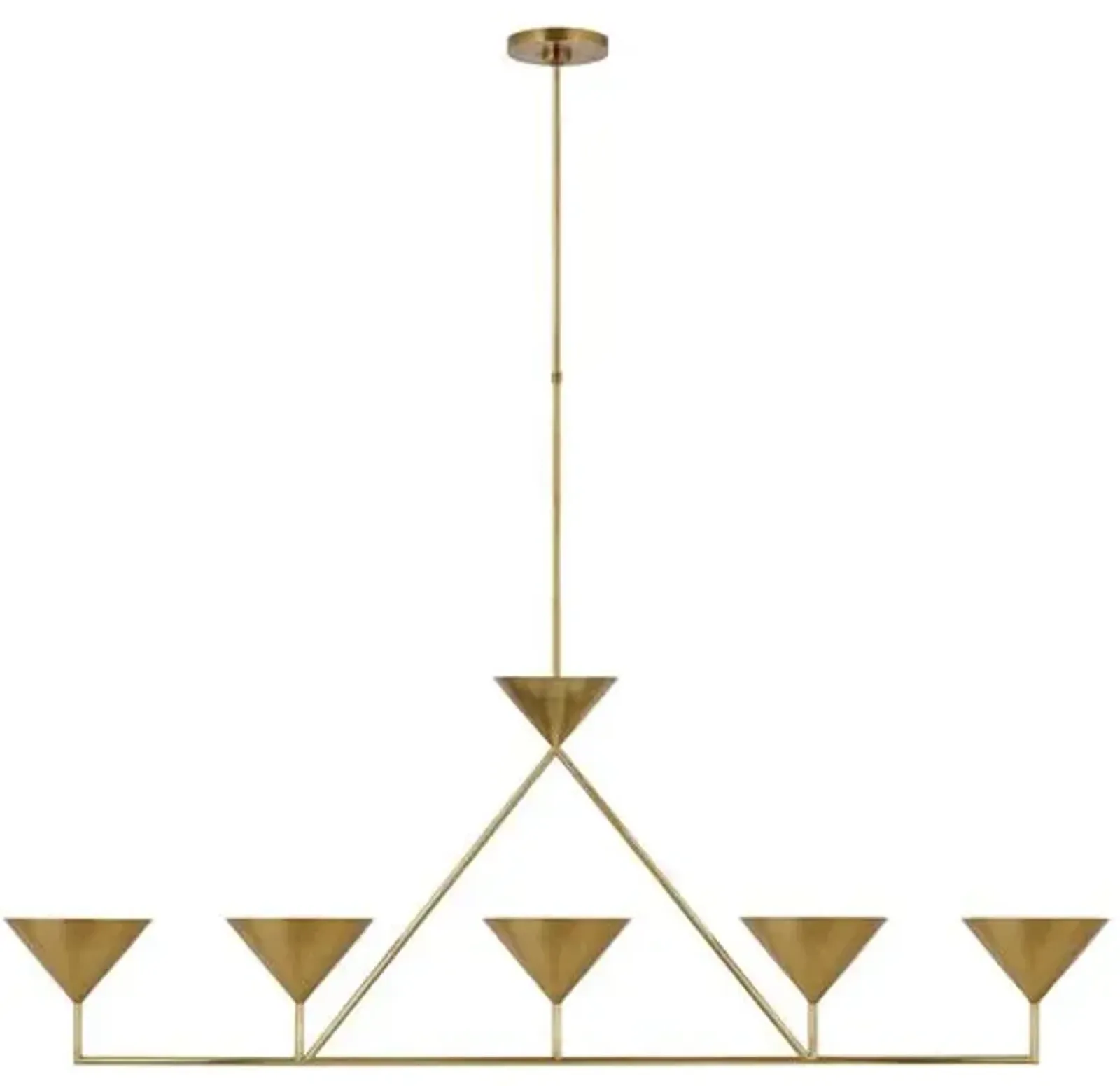 Visual Comfort - Orsay XL 5-Light Chandelier - Gold