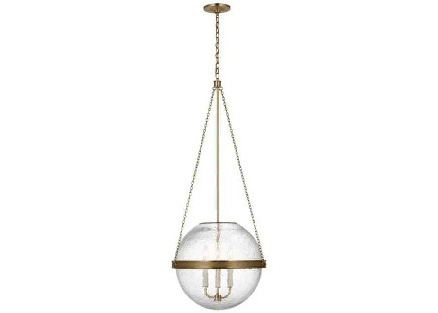 Visual Comfort - Reese 18" Globe Pendant - Gold