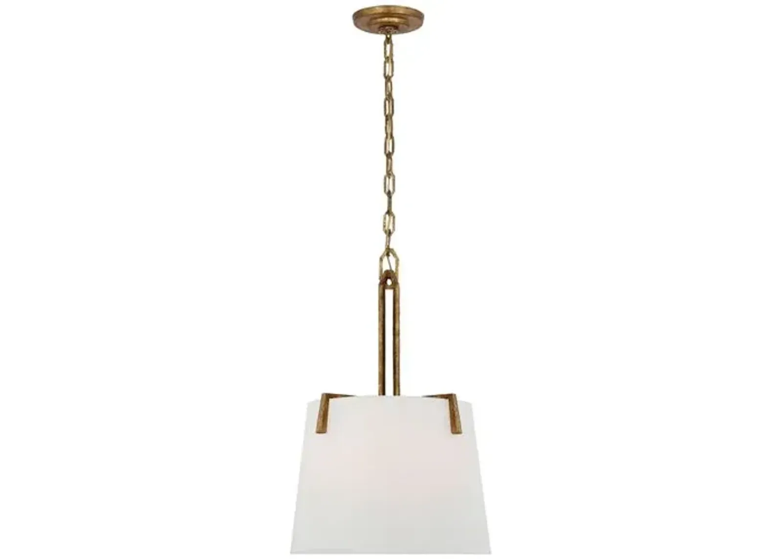 Visual Comfort - Clifford 18" Sculpted Hanging Shade - Gold