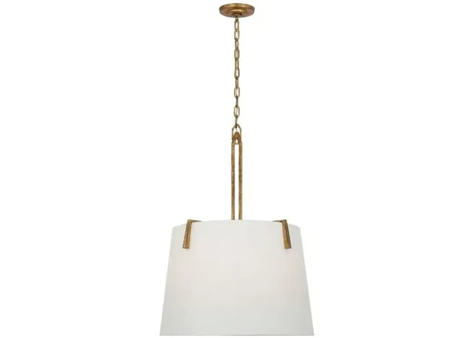 Visual Comfort - Clifford 26" Sculpted Hanging Shade - Gold