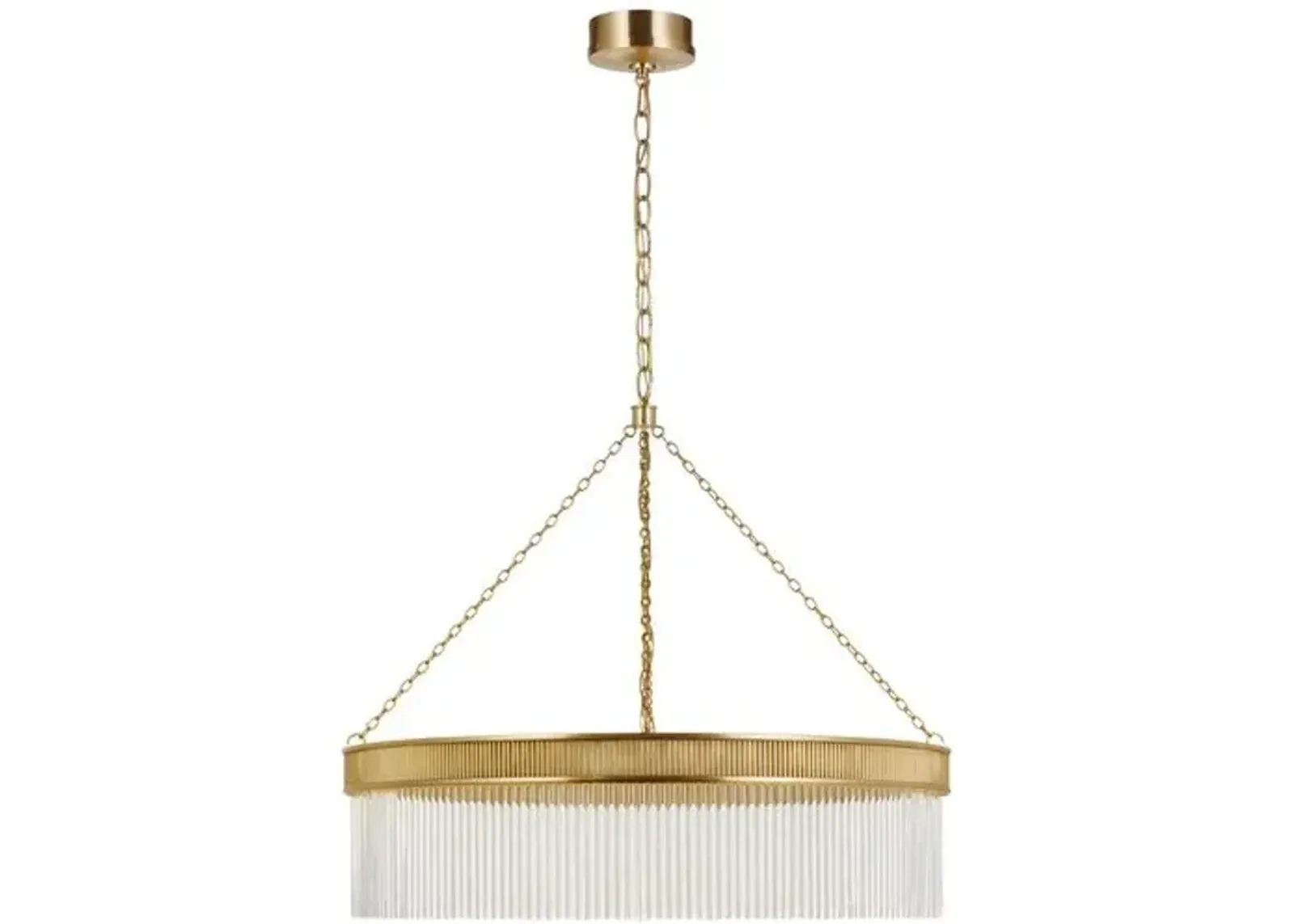 Visual Comfort - Menil Large Chandelier - Gold