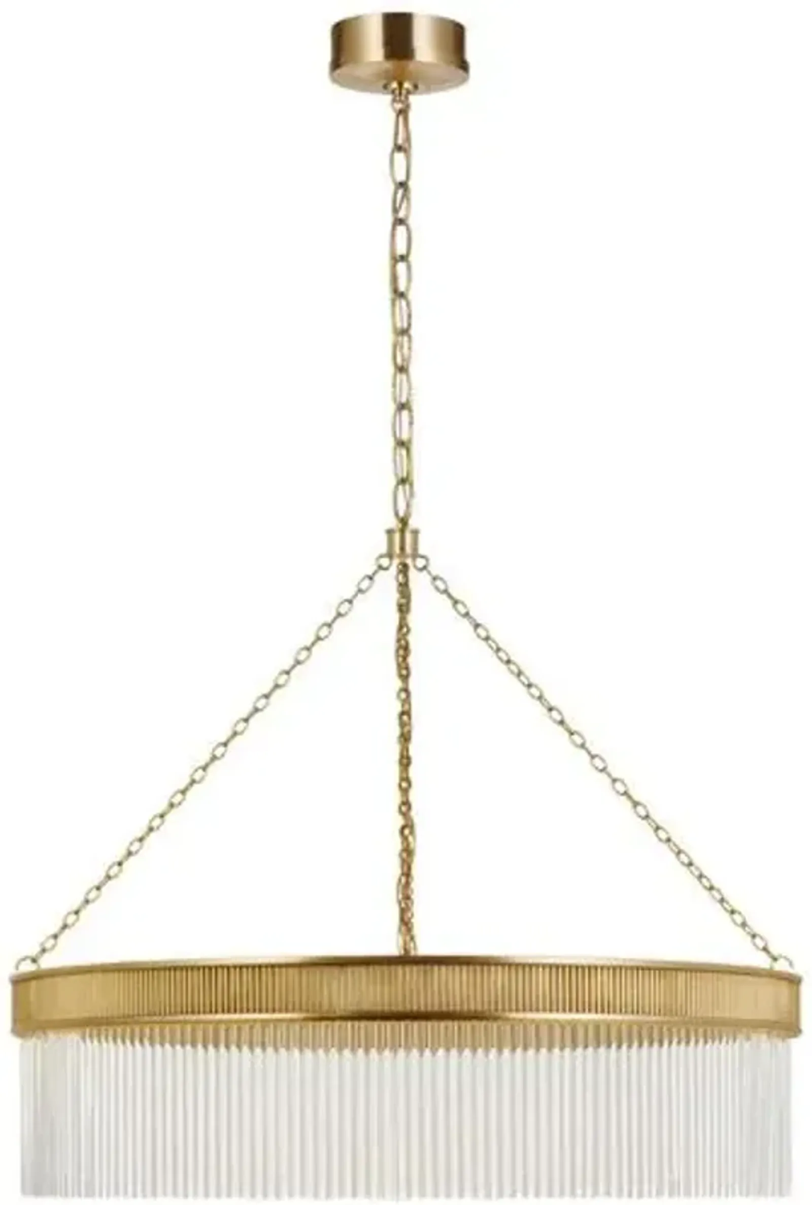 Visual Comfort - Menil Large Chandelier - Gold