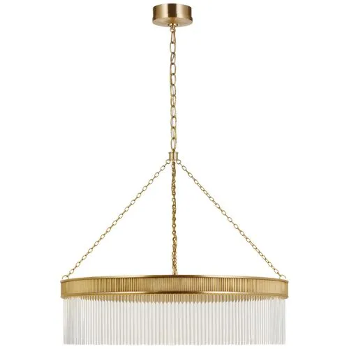 Visual Comfort - Menil Large Chandelier - Gold